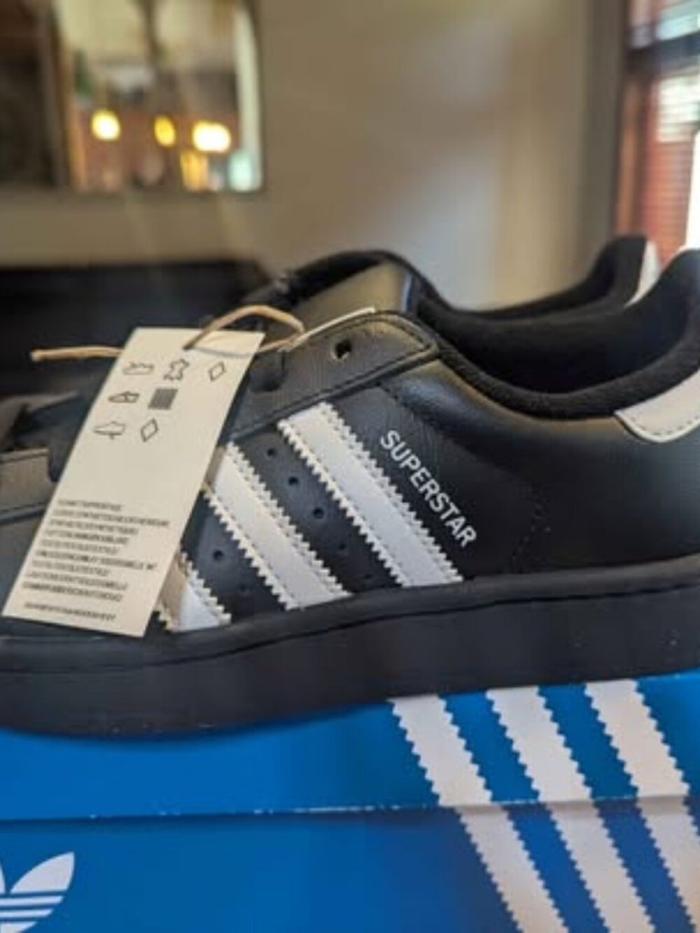 Adidas Superstar youth size 5 - New in Box